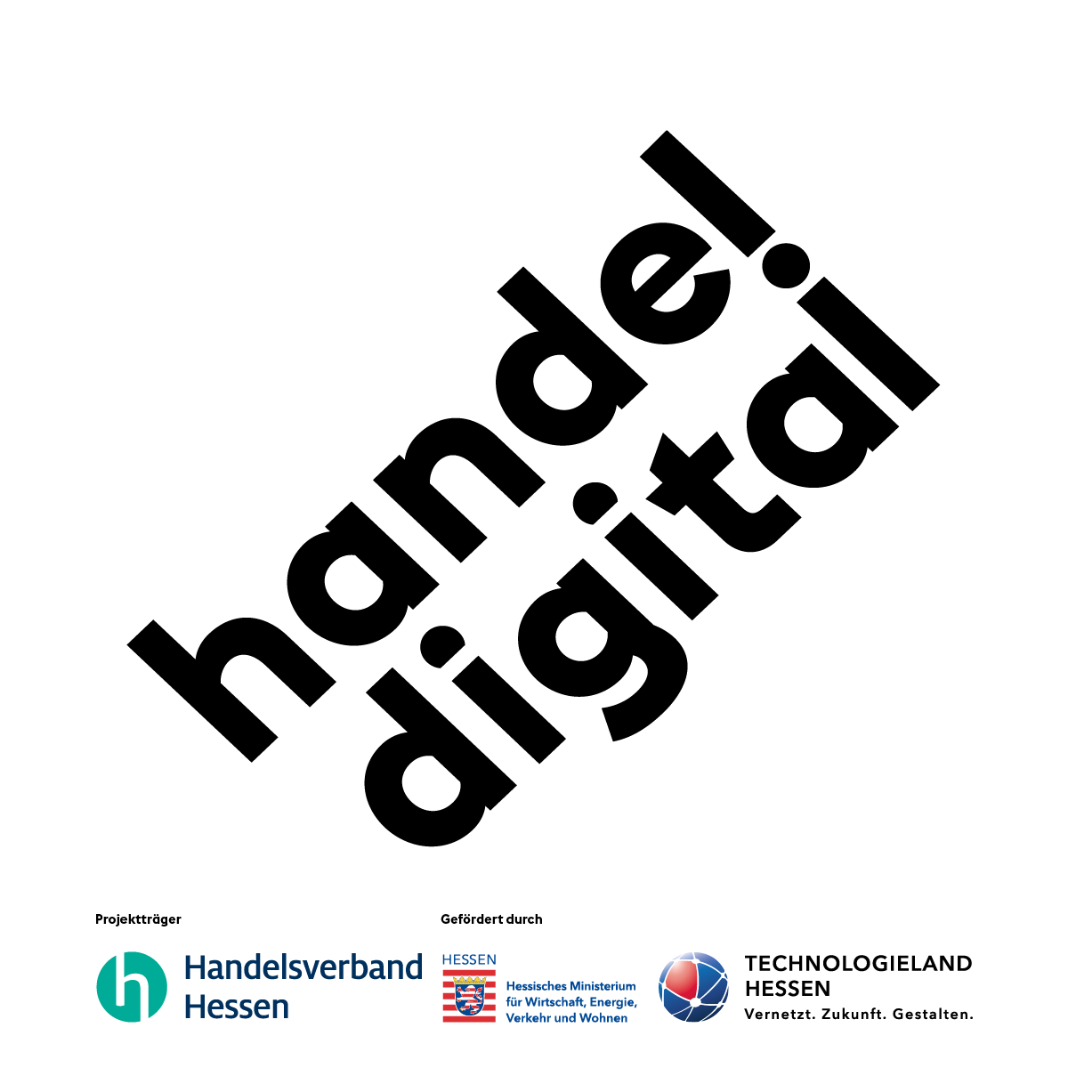 Das Logo des Handelsverband Hessen e.V. | handel.digital